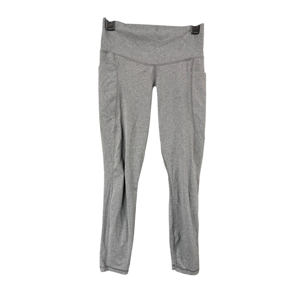Members Mark Everyday High Rise Ankle Leggings Charcoal Grey Heather Womens M